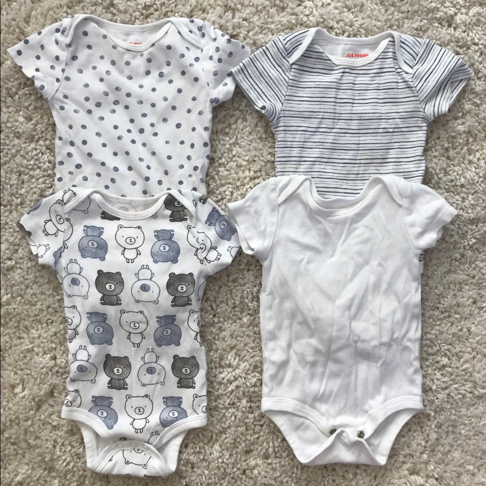 4 Baby Onesies